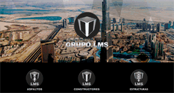 Desktop Screenshot of grupolmsconstructores.com